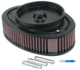 K&N Universal Custom Air Filter - Oval - Red - 8.813 L x 6.188in W x 2.25in H - RT-3910