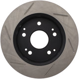 StopTech Power Slot Slotted 02-06 Acura RSX Incl. Type S / 97-01 Integra Type R Rear Left Rotor - 126.40042SL