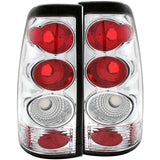 ANZO 1999-2002 Chevrolet Silverado 1500 Taillights Chrome - 211023