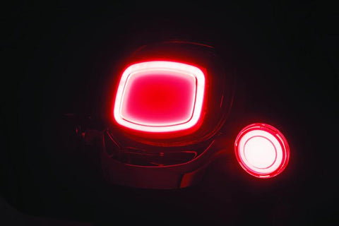 Kuryakyn Tracer LED Taillight Red Lens Without License Light - 2912