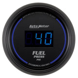 Autometer 52.4mm 1-100 PSI Black Digital Fuel Pressure Gauge - 6963
