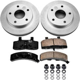 Power Stop 94-99 Dodge Ram 1500 Front Z17 Evolution Geomet Coated Brake Kit - CRK2126
