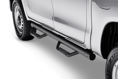 N-Fab Nerf Step 16-17 Toyota Tacoma Double Cab 5ft Bed - Tex. Black - W2W - 3in - T1580CC-TX