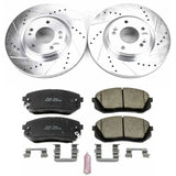 Power Stop 15-16 Hyundai Sonata Front Z23 Evolution Sport Brake Kit - K6982