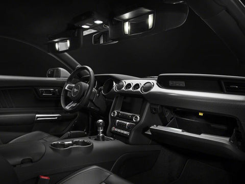 Raxiom 15-23 Ford Mustang Axial Series Stage 1 Interior LED Lighting Kit- Cool White - 390268
