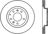 Stoptech 06-15 Mazda Miata MX-5 Front Premium Cryostop Brake Rotor - 120.45075CRY