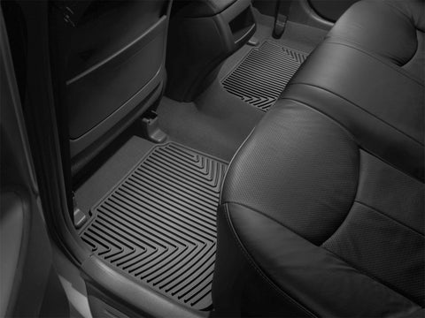 WeatherTech 06-10 Lexus GS Rear Rubber Mats - Black - W85