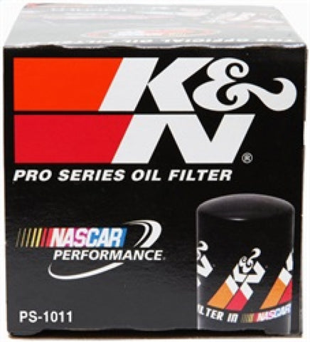 K&N Oil Filter 3.688in OD x 3.406in H for Chevy/Pontiac/Oldsmobile/GMC - PS-1011
