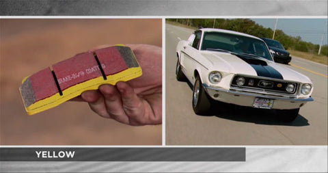 EBC 85-90 Lotus Esprit 2.2 Yellowstuff Rear Brake Pads - DP4189R
