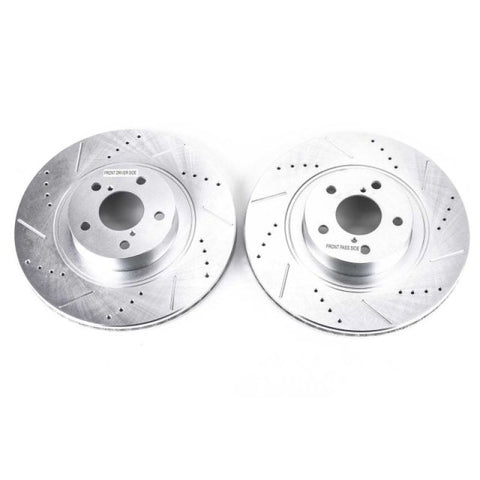 Power Stop 13-16 Scion FR-S Front Evolution Drilled & Slotted Rotors - Pair - JBR1165XPR