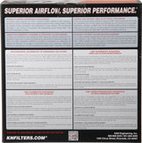 K&N Custom Oval Race Filter 5-1/8in FLG / 9in OD x 3-3/8in HW/VENT - 60-1110