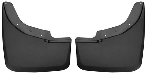 Husky Liners 15 Chevrolet Silverado 3500 HD Black Dually Rear Mud Guards - 57871