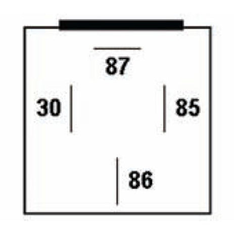 Hella Relay Mini Iso Alt 4 Pole 24V Spst Bkt - 965400031