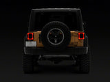 Raxiom 07-18 Jeep Wrangler JK Axial Series Carver LED Tail Lights- Blk Housing (Smoked Lens) - J164241