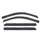 AVS 12-18 Chevy Sonic Ventvisor In-Channel Front & Rear Window Deflectors 4pc - Smoke - 194472