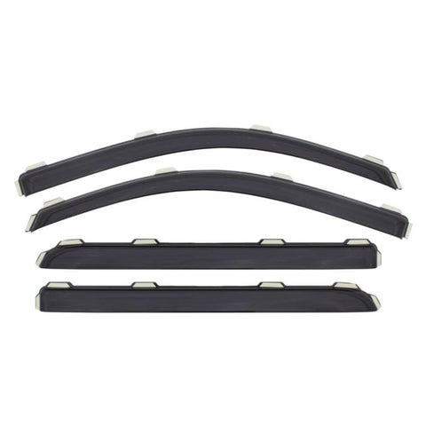 AVS 14-18 Toyota Highlander Ventvisor In-Channel Front & Rear Window Deflectors 4pc - Smoke - 194427