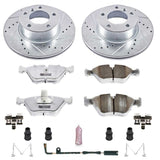 Power Stop 01-03 BMW 525i Front Z26 Street Warrior Brake Kit - K628-26
