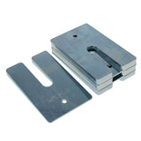 SPC Performance Steel Shim 4X6.5X3 - Pack of 6 - 10756