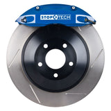 StopTech 09-15 Dodge Challenger R/T 350 Rear 1PC Touring BBK w/Blue ST-40 Caliper - 82.241.0041.21