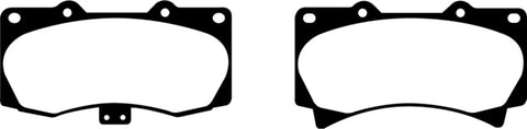 EBC 05-07 Hummer H3 3.5 Yellowstuff Front Brake Pads - DP41759R