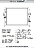 CSF 06-12 Mazda Miata Radiator - 7015