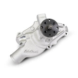 Edelbrock Water Pump for Small-Block Chevy in Satin Finish (Short) - 88100