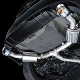 AWE Tuning 22+ Honda Civic Si/Acura Integra Touring Edition Catback Exhaust - Dual Chrome Silver Tip - 3015-32331