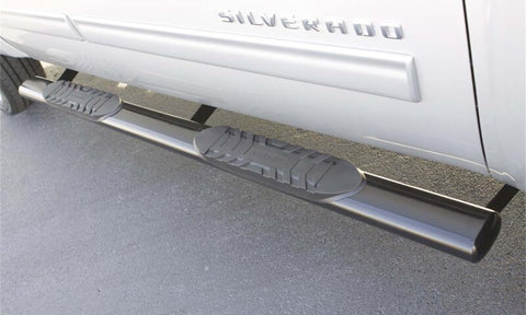 Lund 03-09 Dodge Ram 2500 Quad Cab 5in. Oval Straight SS Nerf Bars - Polished - 23978003