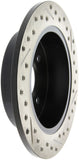 StopTech 90-96 Acura Integra / 97-01 Integra (Exc. Type R) Slotted & Drilled Right Rear Rotor - 127.40017R
