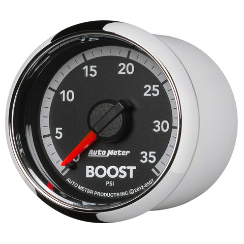 Autometer Gen4 Dodge Factory Match 52.4mm Mechanical 0-35 PSI Boost Gauge - 8507