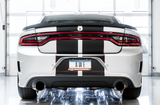 AWE Tuning 2015+ Dodge Charger 6.4L/6.2L Non-Resonated Touring Edition Exhaust - Diamond Blk Tips - 3020-33070