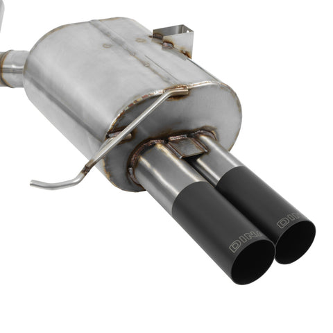 Dinan 08-13 BMW M3 (E92/E93) Free Flow Axleback Exhaust System - Black Tips - D660-0027