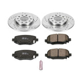 Power Stop 15-17 Chrysler 200 Rear Z23 Evolution Sport Brake Kit - K6543