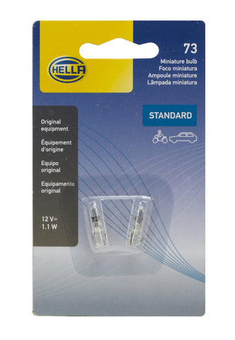 Hella Bulb 73 12V 11W W21X49D T175 (2) - 73TB