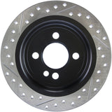 StopTech 07-09 Mini Coooper/Cooper S Slotted & Drilled Left Rear Rotor - 127.34094L