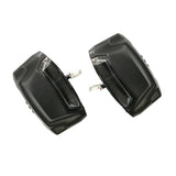 Westin R5 LED Light Kit - 4 End Caps Integrated LED Lights w/ Wiring Harness - Black - 28-51003