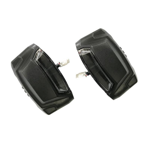 Westin R5 LED Light Kit - 4 End Caps Integrated LED Lights w/ Wiring Harness - Black - 28-51003