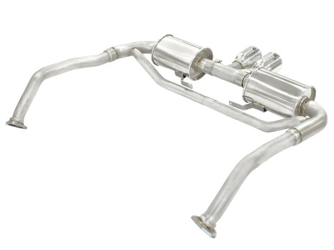 aFe ELITE 05-12 Porsche Boxster S (987.1-987.2) H6 3.4L 304SS Dual Cat-Back w/Dual Polished Tip Exht - 49-36409