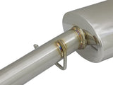 aFe MACHForce XP Exhausts Cat-Back SS-304 14-17 Mini Cooper S Hardtop 2-Door w/ Polished Tips - 49-36331-P