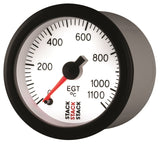 Autometer Stack 52mm 0-1100 Deg C Pro Stepper Motor Exhaust Gas Temp Gauge - White - ST3363