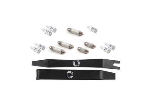 Diode Dynamics 08-16 d Super Duty F250/F350 Interior LED Kit Cool White Stage 1 - DD0599