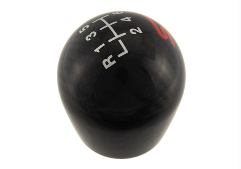 Ford Racing 13-17 Focus ST Black Carbon Fiber 6 Speed Shift Knob - M-7213-FSTCF