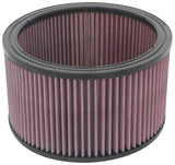 K&N Replacement Air Filter Round 9in OD 7-1/2in ID 5in H - E-3650