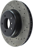 StopTech 04-10 BMW 5-Series & 6-Series Drilled Left Front Rotor - 128.34071L