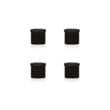 Mishimoto Weighted Grip Shift Knob - Black / Black - MMSK-BMXBKBK