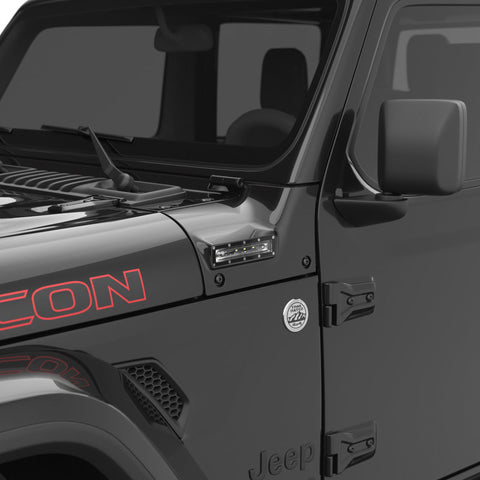EGR 18-24 Jeep Wrangler VSL LED Light VSL JL/JT Black - VSLJP0189
