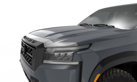 AVS 2022 Nissan Frontier Aeroskin Low Profile Hood Shield - Chrome - 622195
