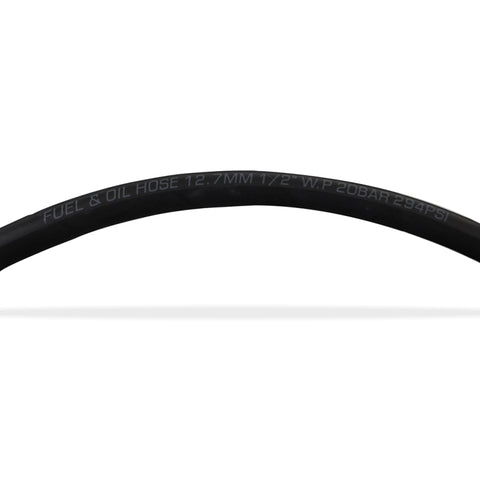 Mishimoto Push Lock Hose, Black, -8AN, 240in Length - MMHOSE-PL-08-240