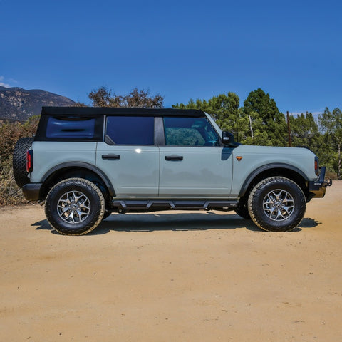 Westin/HDX 2021+ Ford Bronco Drop Nerf Step Bars - Textured Black - 56-14195