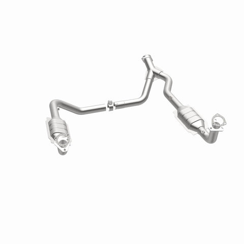 MagnaFlow DF Cat. Conv 95-99 Range Rover 4.0/4.6L GEMS Y-Pipe Assembly *NOT FOR SALE IN CALIFORNIA* - 93694